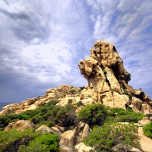 Sentier littoral de Campomoro (Corse)